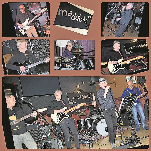 Tijden van vroeger herleven bij de Kar door optreden van de band